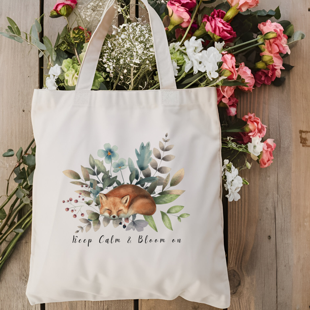 Spring Wildflower Tote Bag
