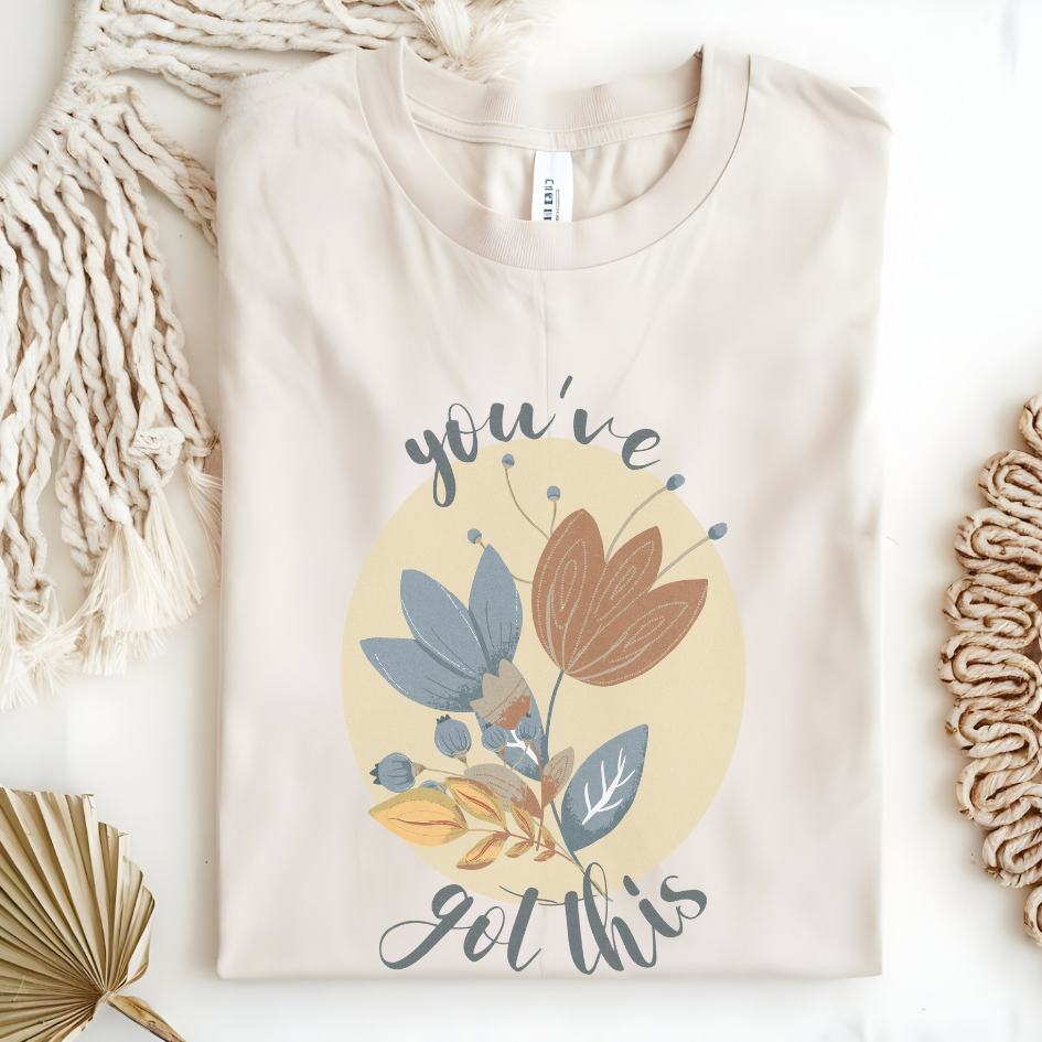 Bloom & Believe! "You've Got This" Unisex Soft Style T-Shirt - Wild Family Tribe