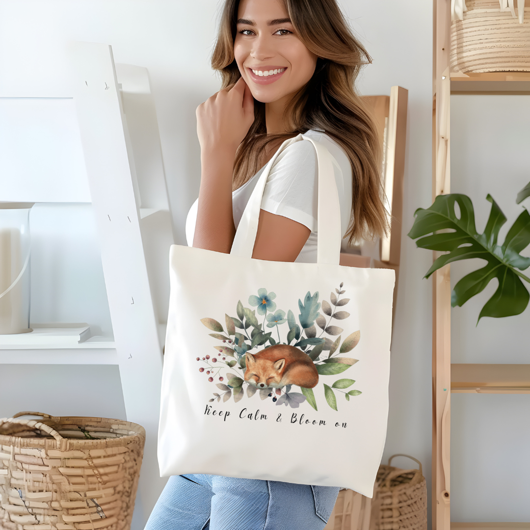 Spring Wildflower Tote Bag