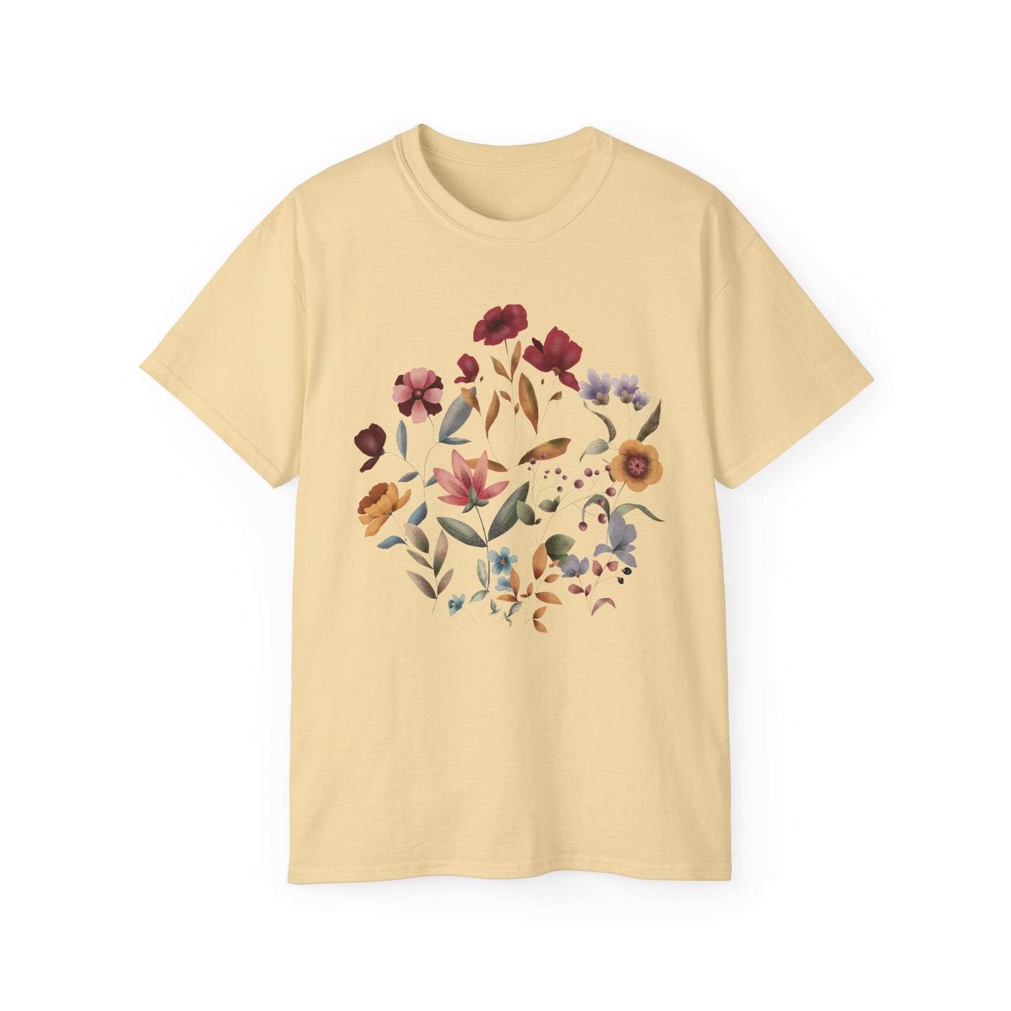 Hello Spring: Floral Unisex Ultra Cotton Tee - Wild Family Tribe
