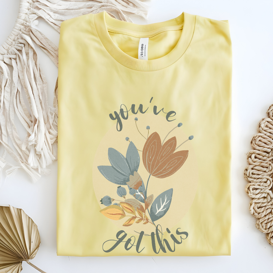 Bloom & Believe! "You've Got This" Unisex Soft Style T-Shirt - Wild Family Tribe