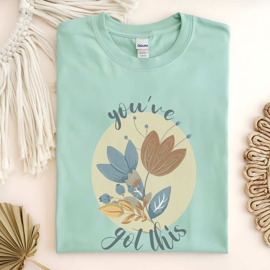 Bloom & Believe! "You've Got This" Unisex Soft Style T-Shirt - Wild Family Tribe