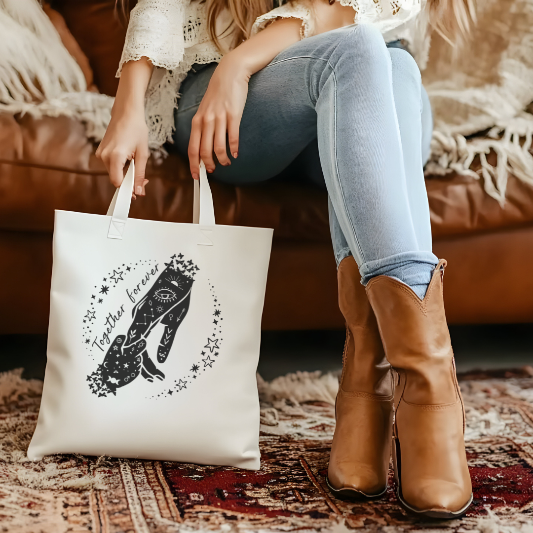 Mystic Nature Together Forever Mother's Day Tote Bag