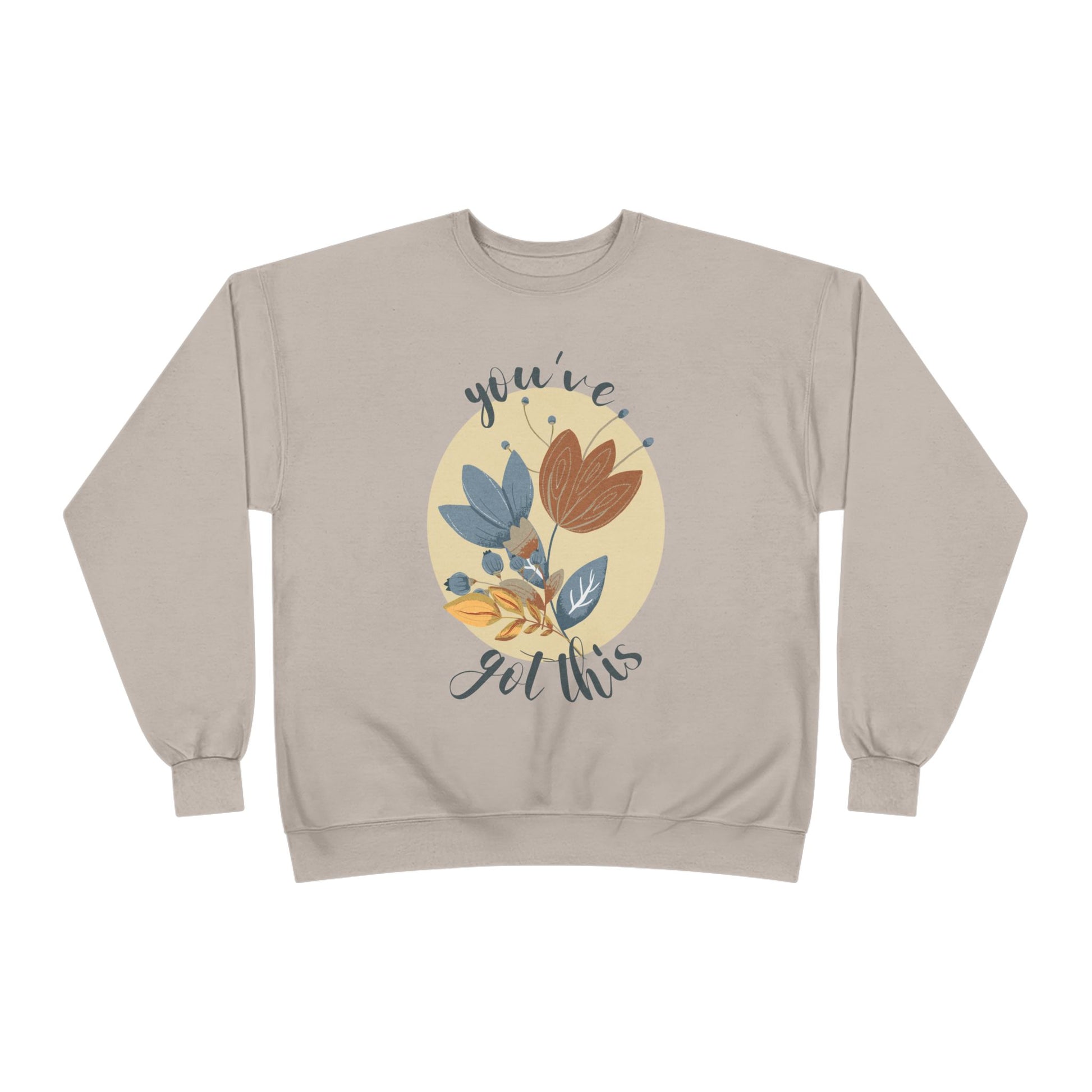 You've Got This: Wildflower EcoSmart® Crewneck Sweatshirt - Wild Family Tribe