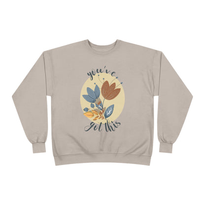 You've Got This: Wildflower EcoSmart® Crewneck Sweatshirt - Wild Family Tribe