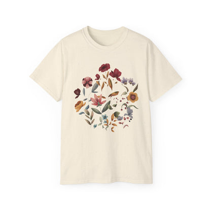 Hello Spring: Floral Unisex Ultra Cotton Tee - Wild Family Tribe