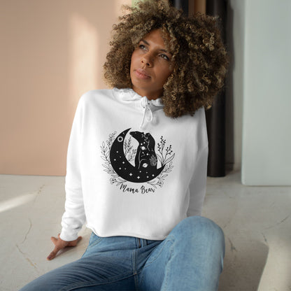Mama Bear Crop Hoodie - Wild Family Tribe
