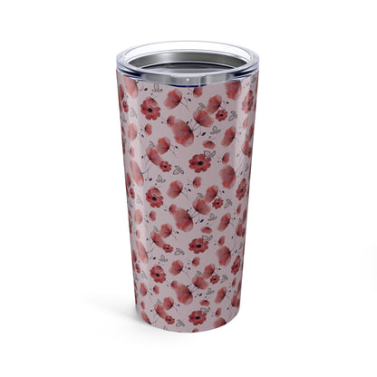 20oz floral tumbler