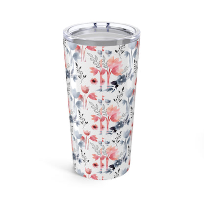 20oz floral tumbler