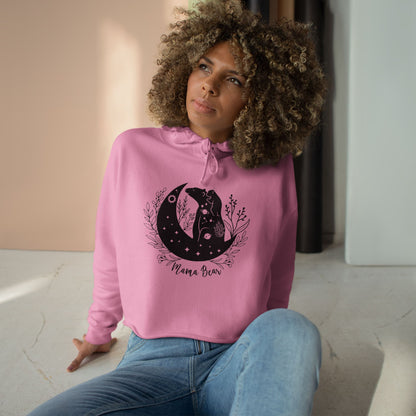 Mama Bear Crop Hoodie - Wild Family Tribe