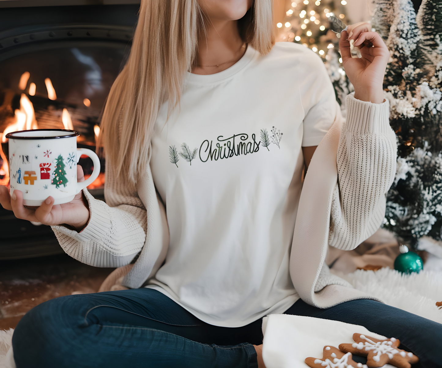 Christmas Minimalist Tee - Unisex T-shirt - Wild Family Tribe