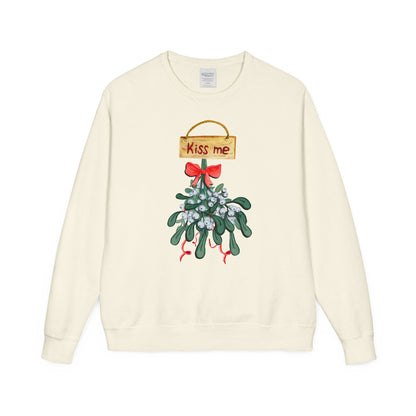 Kiss Me Under the Mistletoe: A Christmas Crewneck - Wild Family Tribe