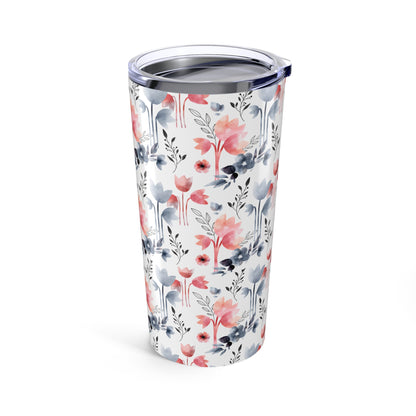 20oz floral tumbler