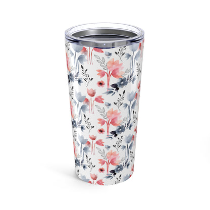 20oz floral tumbler