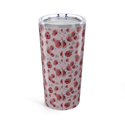 20oz floral tumbler