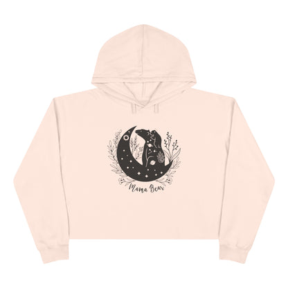 Mama Bear Crop Hoodie - Wild Family Tribe
