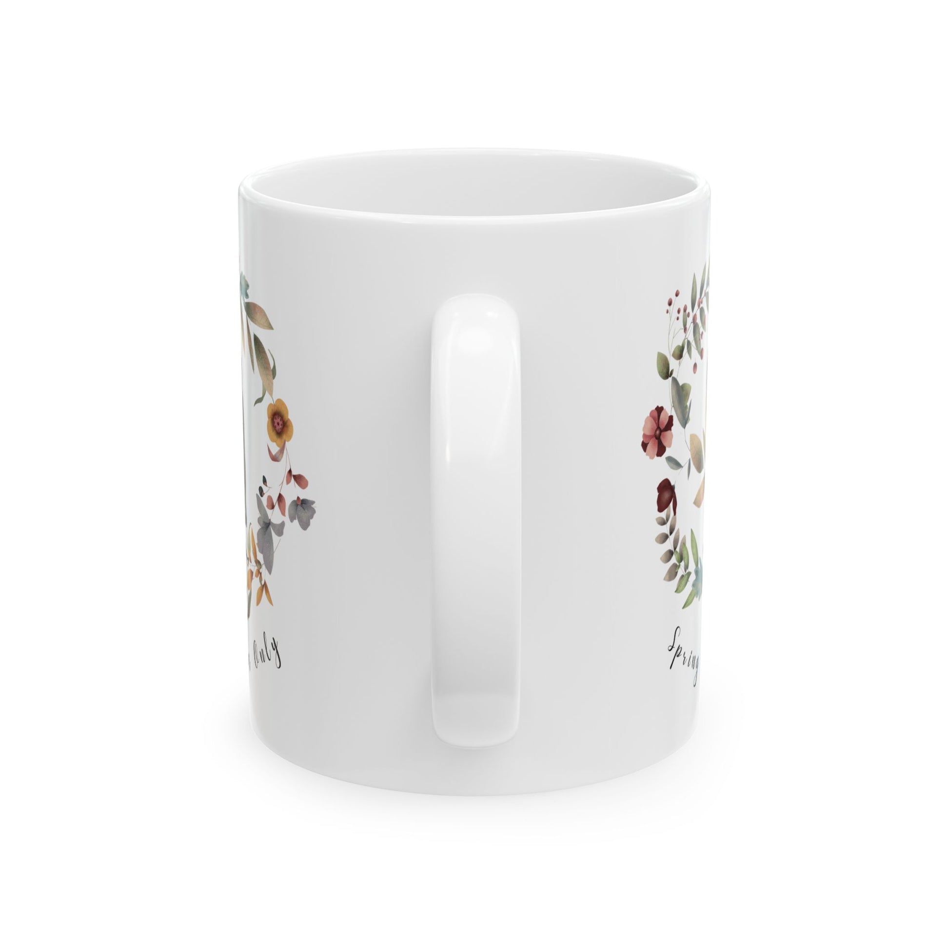 Spring Vibes Only Ceramic Mug, (11oz, 15oz) - Wild Family Tribe