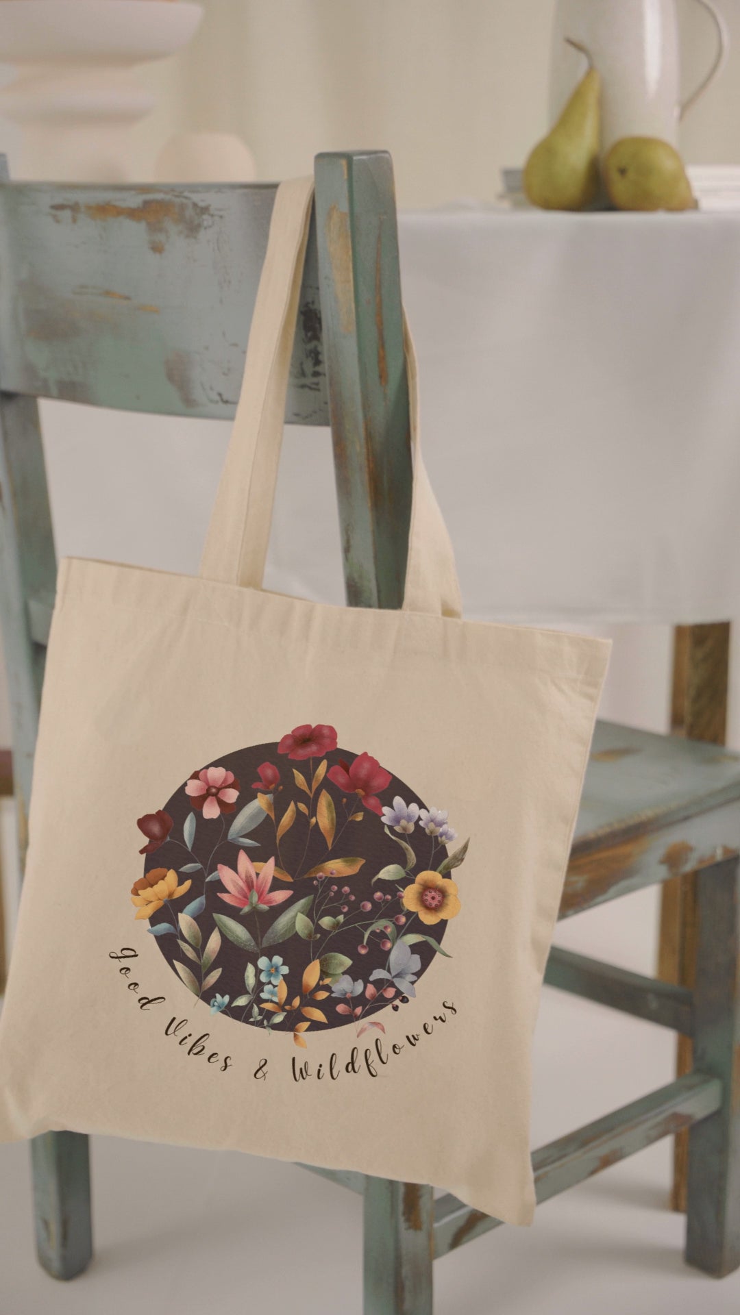 Spring Wildflower Tote Bag