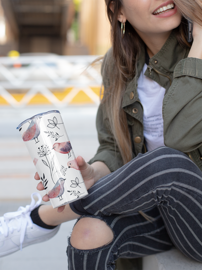 20oz floral tumbler